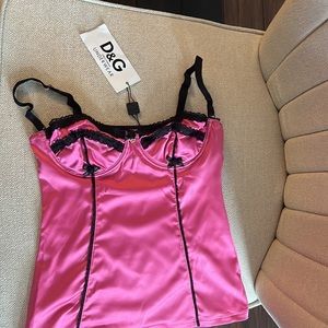 D & G Camisole underwear top NWT